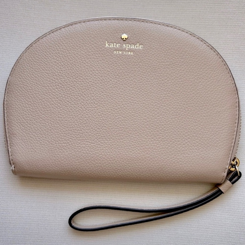 Kate Spade Jackson Half Moon Wristlet, Blush Pink